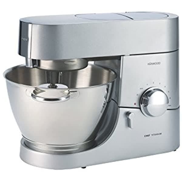 De'Longhi Kenwood Kmc011 - Máquina De Cocina De Titanio De 5 Cuartos De Galón Acero Inoxidable