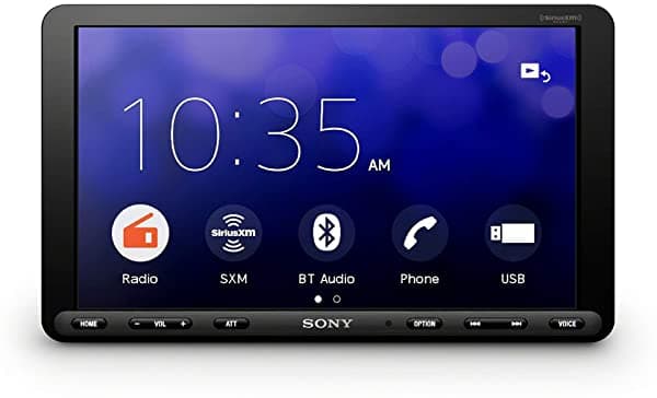 Sony Xav-Ax8000 1Din Chasis 8.95" Pantalla Lcd Flotante Con Apple Car Play Android Auto Media Receiver Con Bluetooth