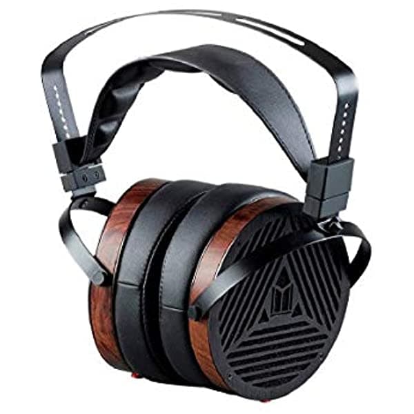 Monolith M1060 - Auriculares Magneticos Planos Over-Ear Color Negro y Madera Con Driver de 4.173 in Diseño Abierto Almohadillas Comodas Para Estudio/Profesional 116050