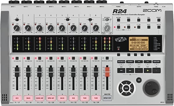 Multitrack Sd Grabadora Zoom R16 Controladora E Interfaz Blanco R24