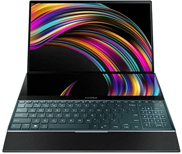 Hidevolution Asus Zenbook Pro Duo Ux581Gv 15.6" 4K Uhd | 2.4 Ghz I9-9980Hk Rtx 2060 32Gb 2666Mhz Ram 1Tb Pcie Ssd | Actualizaciones Y Garantía De Rendimiento Autorizadas UX581GV-XB94T-HID3