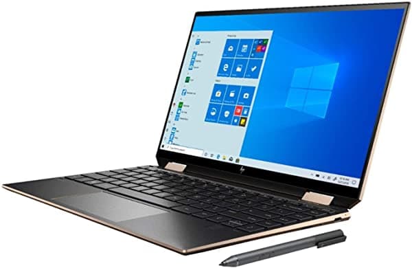 Hp Spectre X360 Gem Cut 13.3" Fhd Touch Laptop Intel I7-1065G7 16Gb Ram 512Gb Ssd Bang & Olufsen Lector De Huellas Dactilares Lápiz Capacitivo Nightfall Black Win 10 Pro 64 Gb Techwarehouse Flash Drive 13TGEMCUT