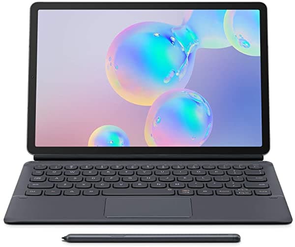 Samsung Tab S6 10.5" (T860) Teclado De Cubierta De Libros Gris-Ef-Dt860Ujeguj