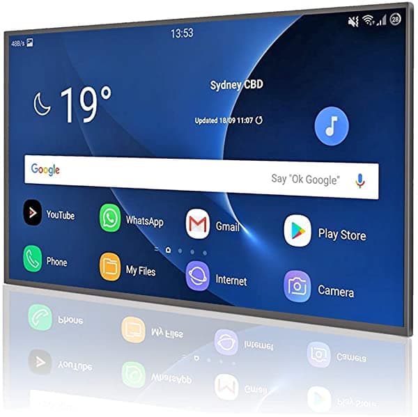 Wisepoch - Televisor Inteligente De 55 Pulgadas Con Pantalla Táctil Android De 2 Gb Y 16 Gb De Señalización Digital WEP-550-IPC-3399