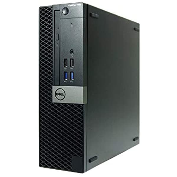 Amazon Renewed Dell 7040-SFF Optiplex, Core i7-6700 3.4GHz, 16GB RAM, 256GB SSD, DVD, Windows 10 Pro 64Bit (Reacondicionado)