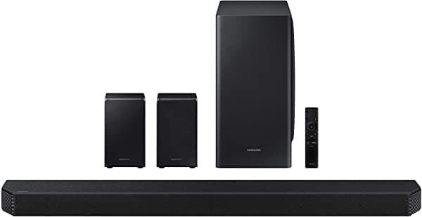 SAMSUNG HW-Q950T Barra de Sonido 9.1.4ch con Dolby Atmos/ DTS:X y Alexa Integrada (2020), Negro