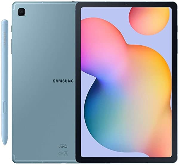Samsung Galaxy Tab S6 Lite con S Pen (64GB WiFi + Celular) 4G LTE Tablet y Telefono (Hace Llamadas) GSM Desbloqueado SM-P615 Modelo Internacional (Angora Azul)