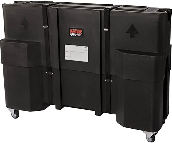 Gator Cases G-LCD-4042 - Estuche de Transporte con Ruedas Moldeado por Rotación para Pantallas y Monitores LCD; Compatible con Pantallas de 40" - 42"