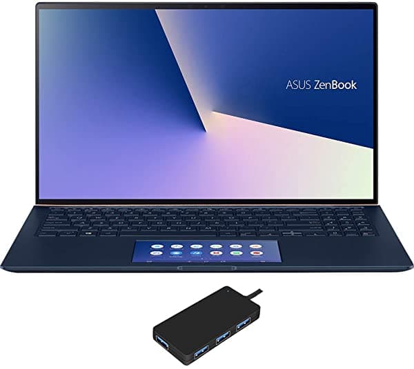 Asus Zenbook 14 Ux434Flc Portátil Para El Hogar Y El Entretenimiento (Intel I7-10510U De 4 Núcleos Full Hd De 140" (1920X1080) Geforce Mx250 Wifi Bluetooth Cámara Web) Con Concentrador Usb3.0 2142-M2Satae1 UX434FLC-XH77