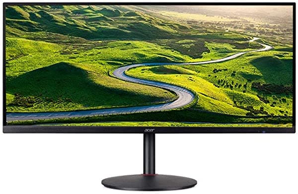 Amazon Renewed Acer Nitro XV340CK - Monitor de 34" UWQHD 3440x1440 IPS 144Hz 1ms 250nit (Reacondicionado) XV340CK Pbmiipphzx