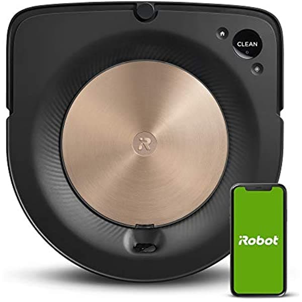 iRobot Roomba S9 (9150) Aspiradora Robótica - Conectada a Wi-Fi, Mapeo Inteligente, Succión Potente, Compatible con Alexa, Ideal para Pelos de Mascotas, Funciona con Clean Base