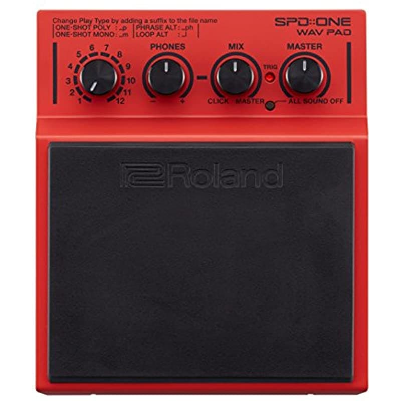 Roland Spd Una Almohadilla Wav Portusión