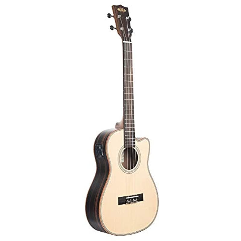 Kala Solid Spruce Top Rayas Ébano - Barítono Con Cutaway Y Eq