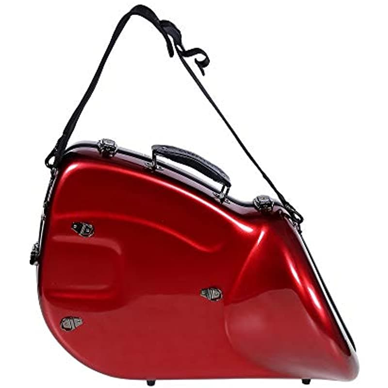 Crossrock Trompa Fibra de vidrio Hardshell Bell Detachable Estuche rígido Mochila correas CRF1000FHURD