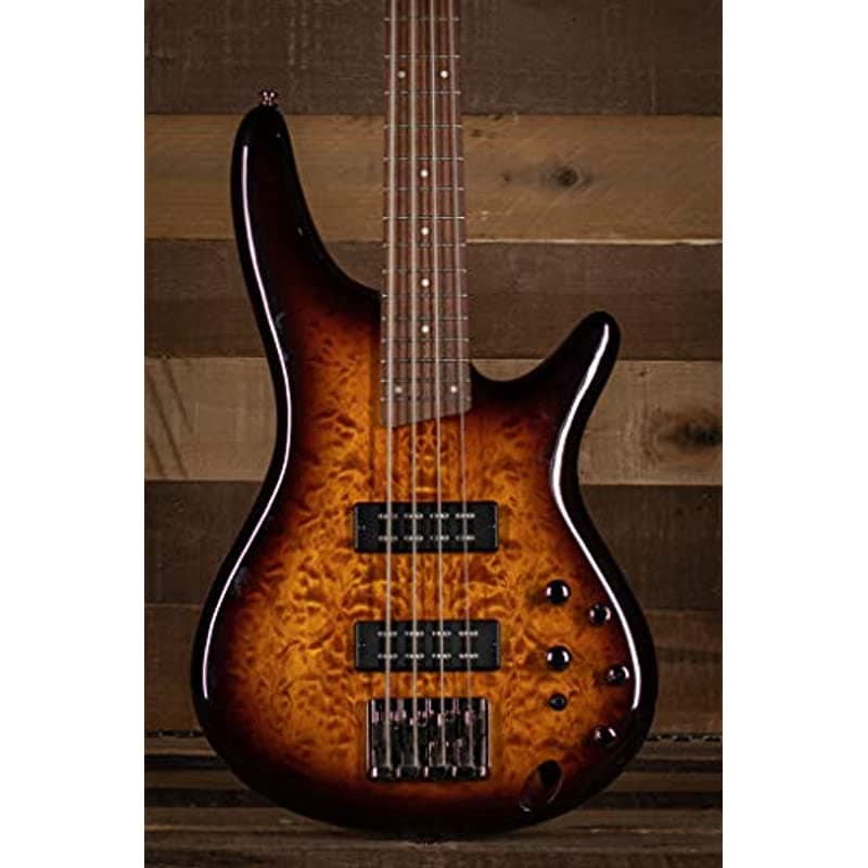 Ibanez SR400EQM Bajo Eléctrico con Tapa de Arce Acolchado en Acabado Dragon Eye Burst SR400EQMDEB