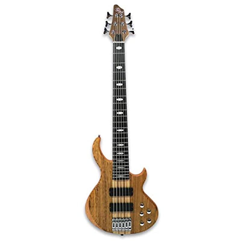 Gstyle Guitarra Eléctrica De Bajo De 6 Cuerdas Millettia Laurentii + Okoume Cuerpo Arce Cuello YG100-F6