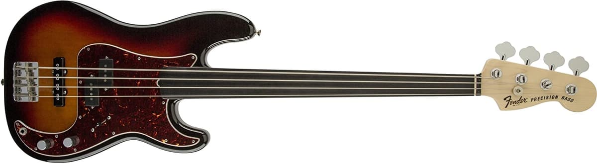 Fender Tony Franklin Precision Eléctric Bajo Pickguard De Sábado De 3-Color De Sábado De 3-Color Sunburst 190085800