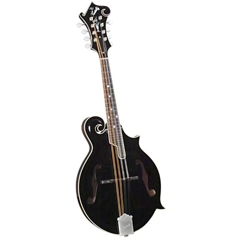 Kentucky 8-Cuerdas Mandolin Right Black Top Km-1000B
