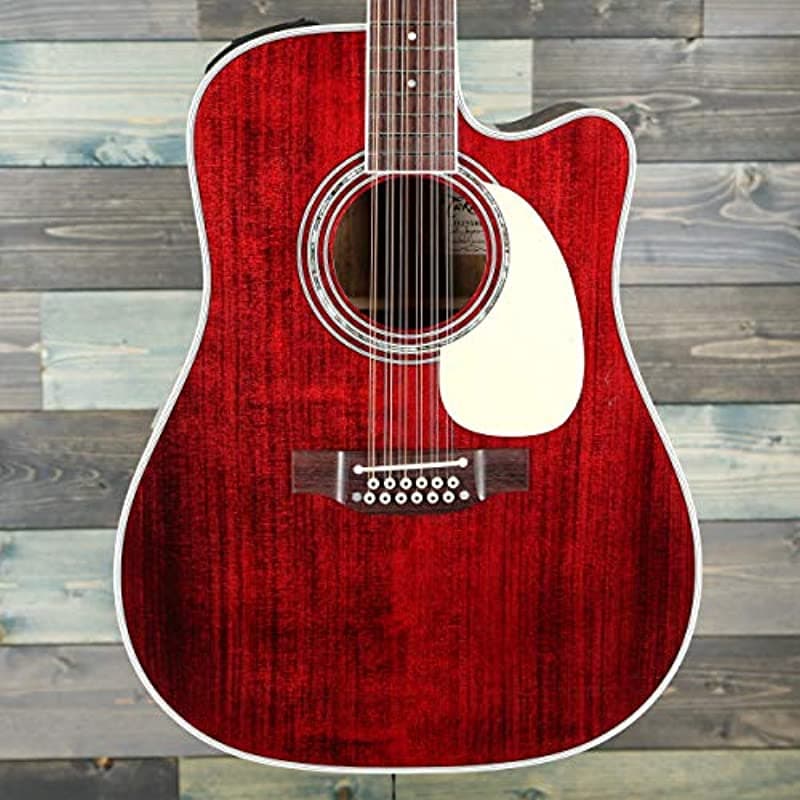 Takamine JJ325SRC-12 John Jorgenson Signature Electroacústica de 12 Cuerdas con Estuche Rígido