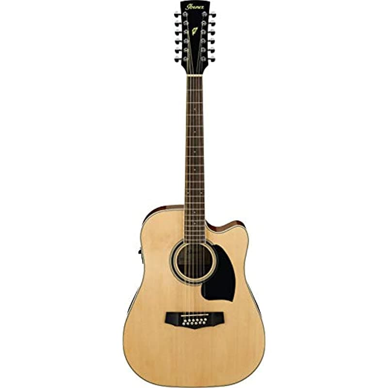 Ibanez Guitarra Right Natural 12 Cuerdas Electro-Acústica Pf1512Ece