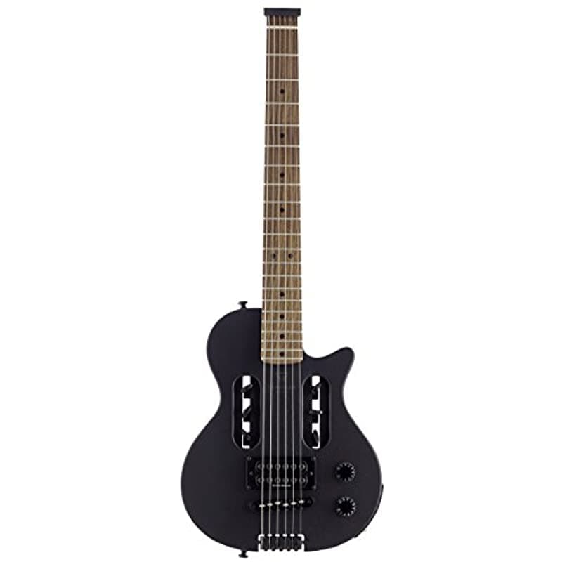 Traveler Guitar Guitarra Eléctrica de Cuerpo Sólido de 6 Cuerdas para Diestros Negro Mate (EG1B BKM)