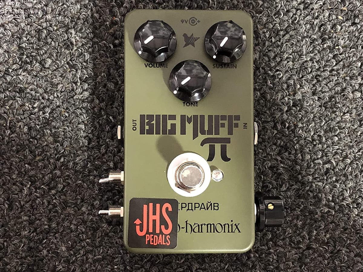 Jhs Verde Ruso Pi Moscú Mod Pedal De Efectos EHX GR Big Muff Moscow Mod