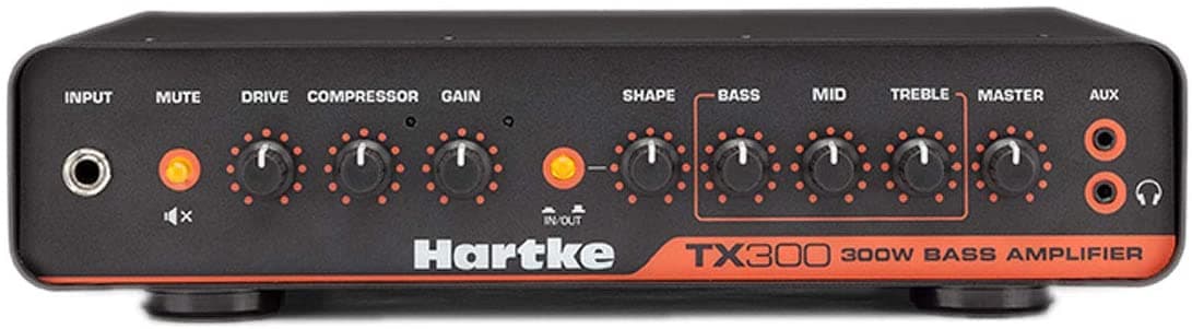 Hartke TX300 Amplificador de Bajo Liviano de 300 Watts HATX300