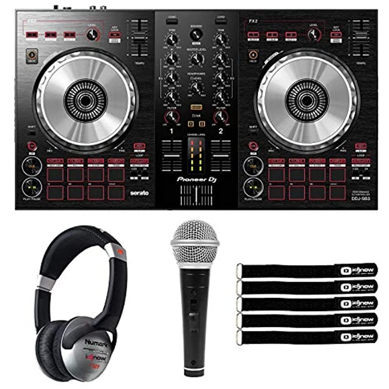 Clutch Pioneer Ddj-Sb3 Compact Serato Dj Controlador 2 Canales Mixer & Auriculares