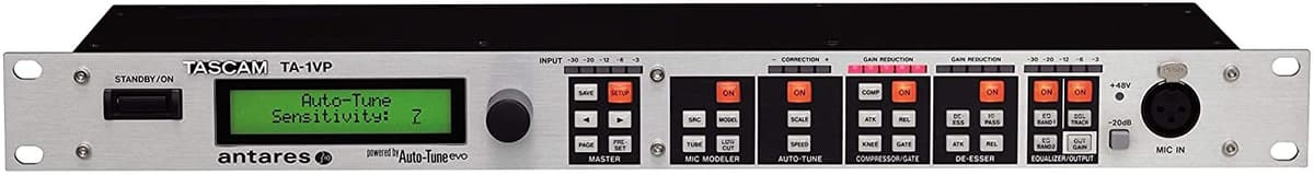 Tascam Ta-1Vp Voces Procesador Antares Auto-Tune