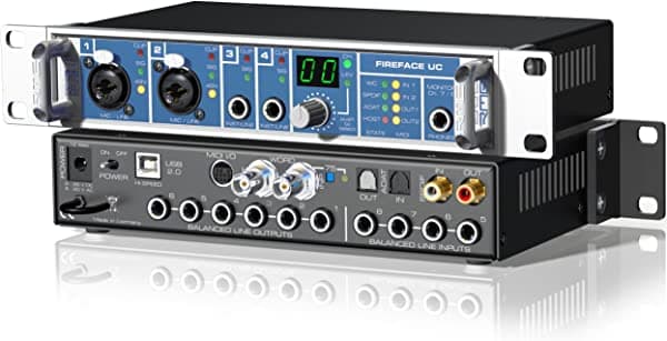Rme Fireface Uc Hi-Performance Usb 2.0 Interfaz De Audio De Alta Velocidad 24 Bits/192 Khz 36 Canales