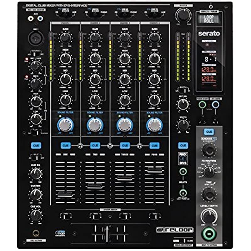Reloop Rmx-90 Dvs 4 Canales Serato Mixer AMS-RMX-90-DVS
