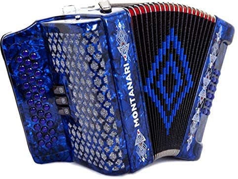 Montanari 3412 3S Accordion Fbe Azul