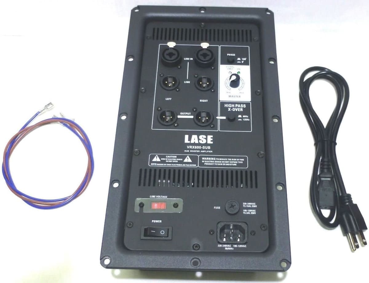 Lase Vrx 600-Sun Amplificador De Potencia Convierta Su Submarino Pasivo En Un Parlante Activo