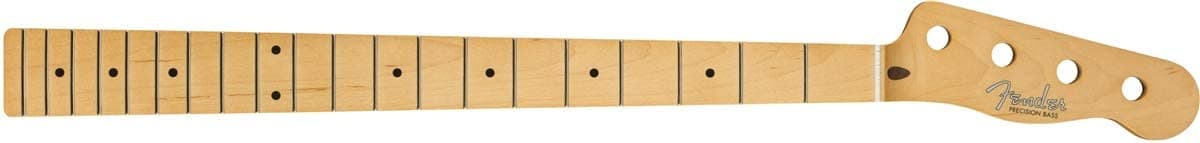 Fender '51 Precision Bass Bajo Eléctrico de Repuesto Beck 21 Trastes Medium Jumbo, Radio 9.5, Diapasón de Maple 990202921
