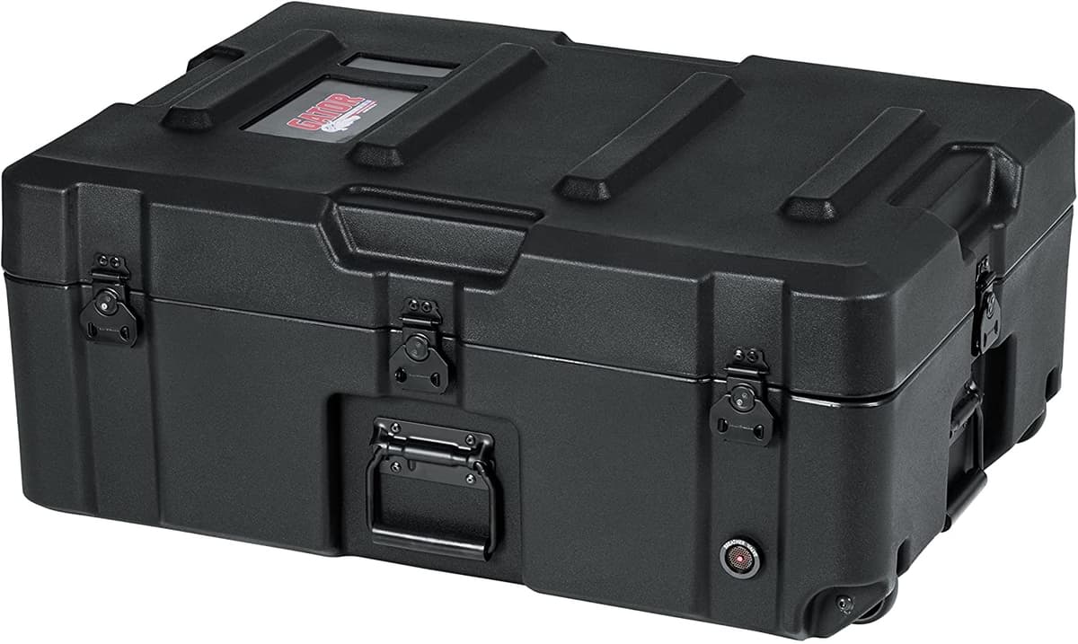 Gator Cases GXR-2819-0803 Estuche de Equipo de Utilidad Roto-Moldeado ATA; Interior de 28" x 19" x 11"