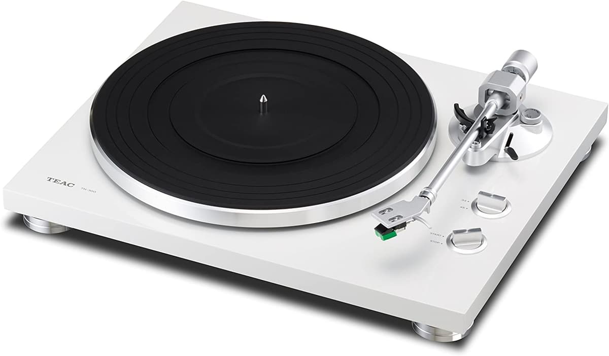 Teac Tn-300 Analogo Turntable Phono Pre-Amplificador Y Salida Digital Usb TN300W