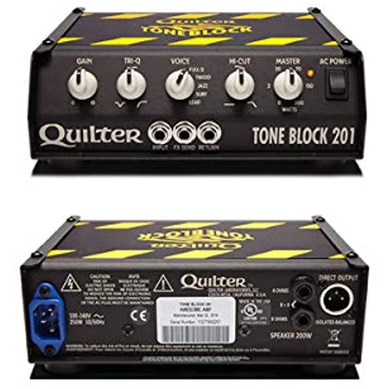 Quilter Labs Guitarra Cabezal Amplificador Black Tb201-Head
