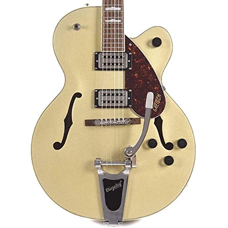 Gretsch Streamliner Hollow Body Golddust Con Pastillas Bigsby Y Broad'Tron 00023-00105860