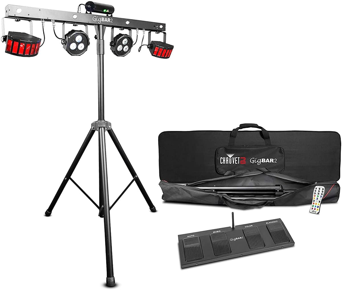 Chauvet Dj Gigbar 2 4 En 1 Luz Multiefecto Con 1 Año Everythingmusic Garantía Extendida Gratis