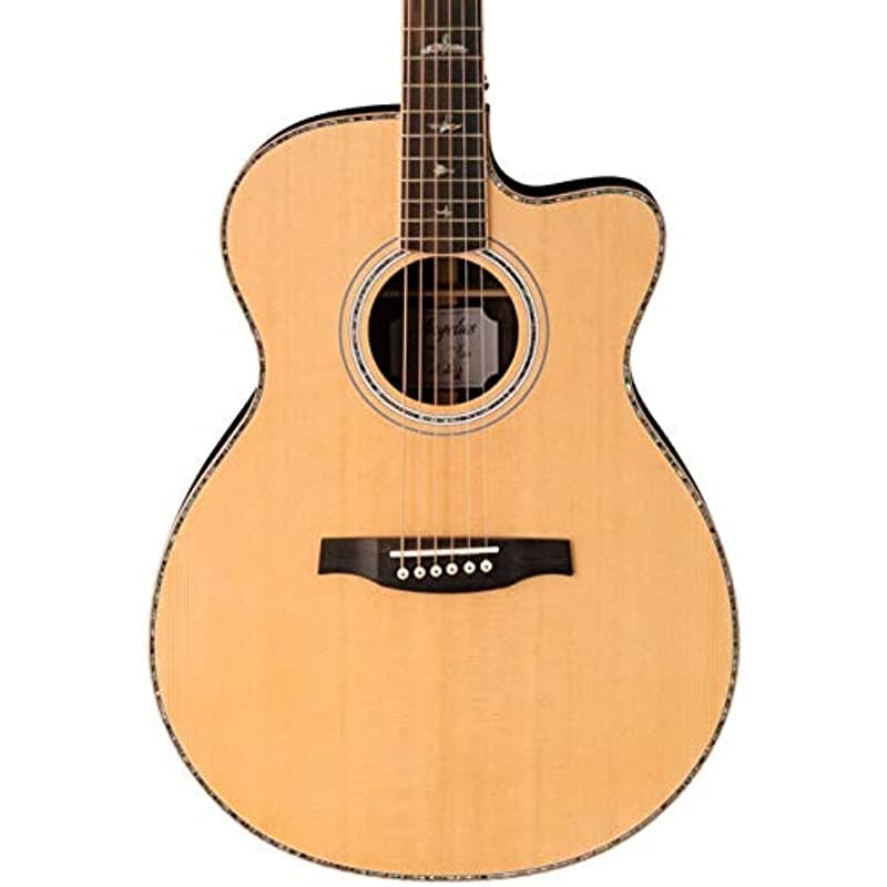 PRS Paul Reed Smith SE A60E Angelus guitarra electroacústica con estuche, Natural 101595:NA