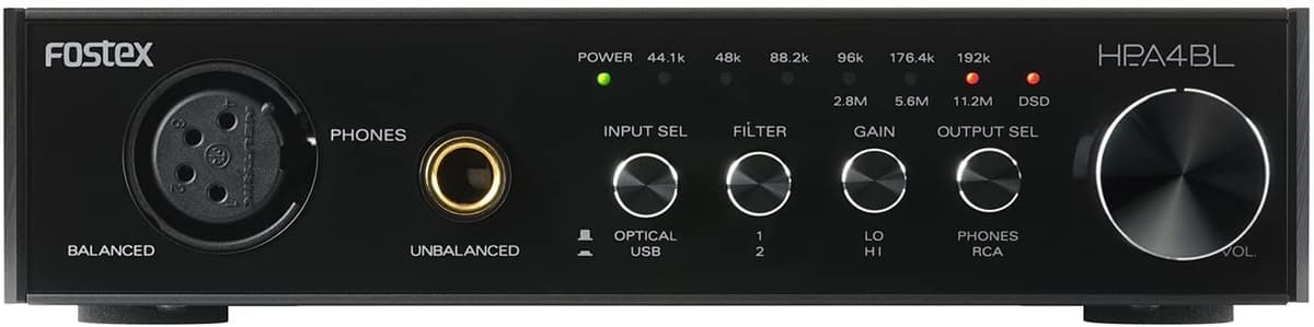 Fostex Usa Fostex Desktop Auricular Amplificador Dac Salida Equilibrada Hp-A4Bl AMS-HP-A4BL