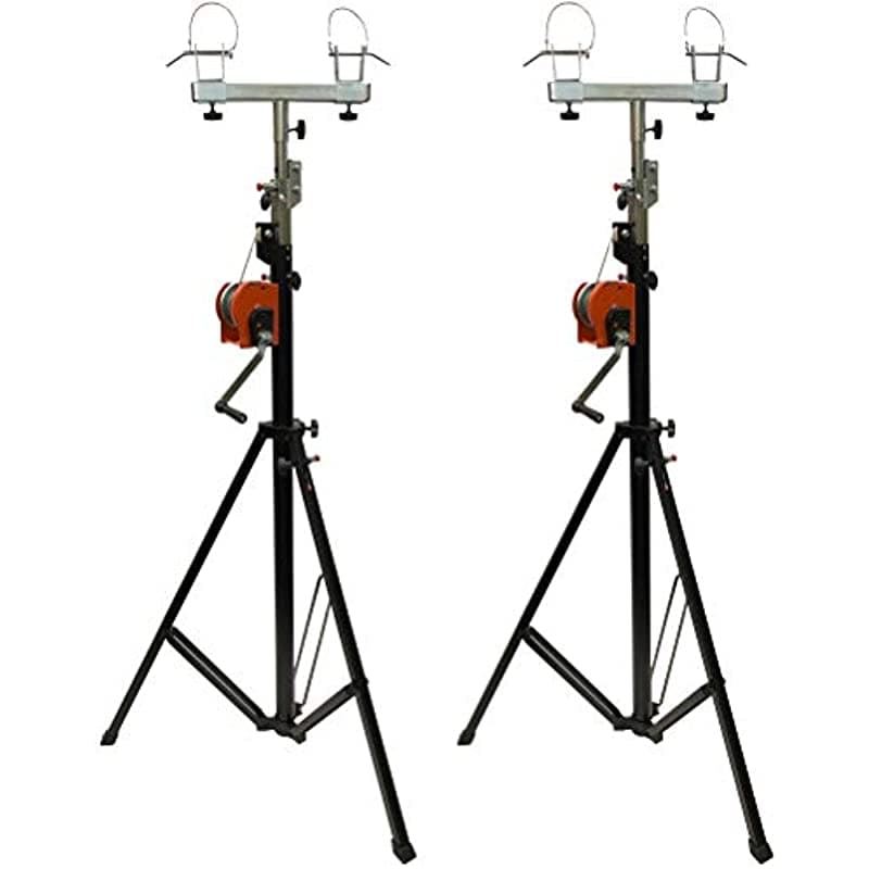Cedarslink Dos 2 Xtruss 14Ft Iluminacion Crank Spots Universal T Adapter Dj Dj Pa Club
