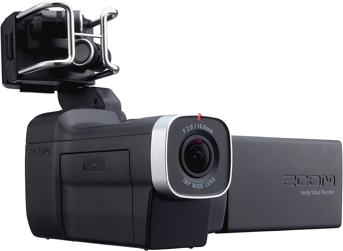 Zoom Q8 Handy Video Grabador Con Zoom Scq-8 Estuche De Transporte