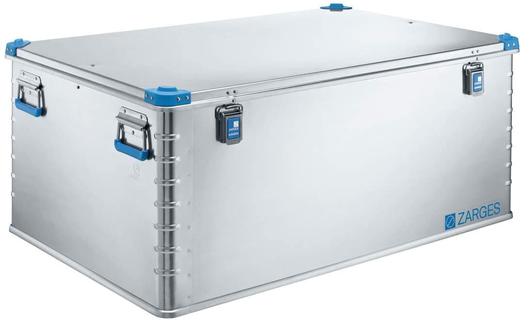 Zarges K440 contenedores de almacenamiento, estuche de transporte de aluminio, caja de accesorios de viaje 40709