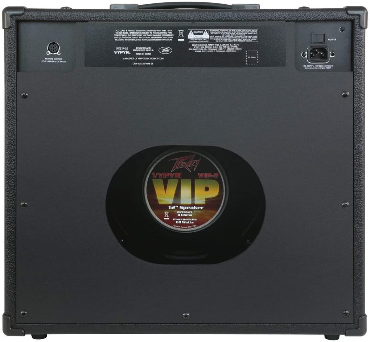 Peavey Vypyr VIP 2 Amplificador Guitarra/Bajo Modelado 40W 12"