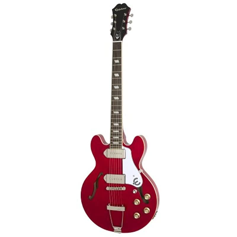 Epiphone Casino Coupé Fin-Line Hollow Body Guitarra Eléctrica Cherry Red ETCCCHNH1