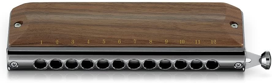 Suzuki G-48 W-C Gregoire Maret Firma Harmonica Madera Cover