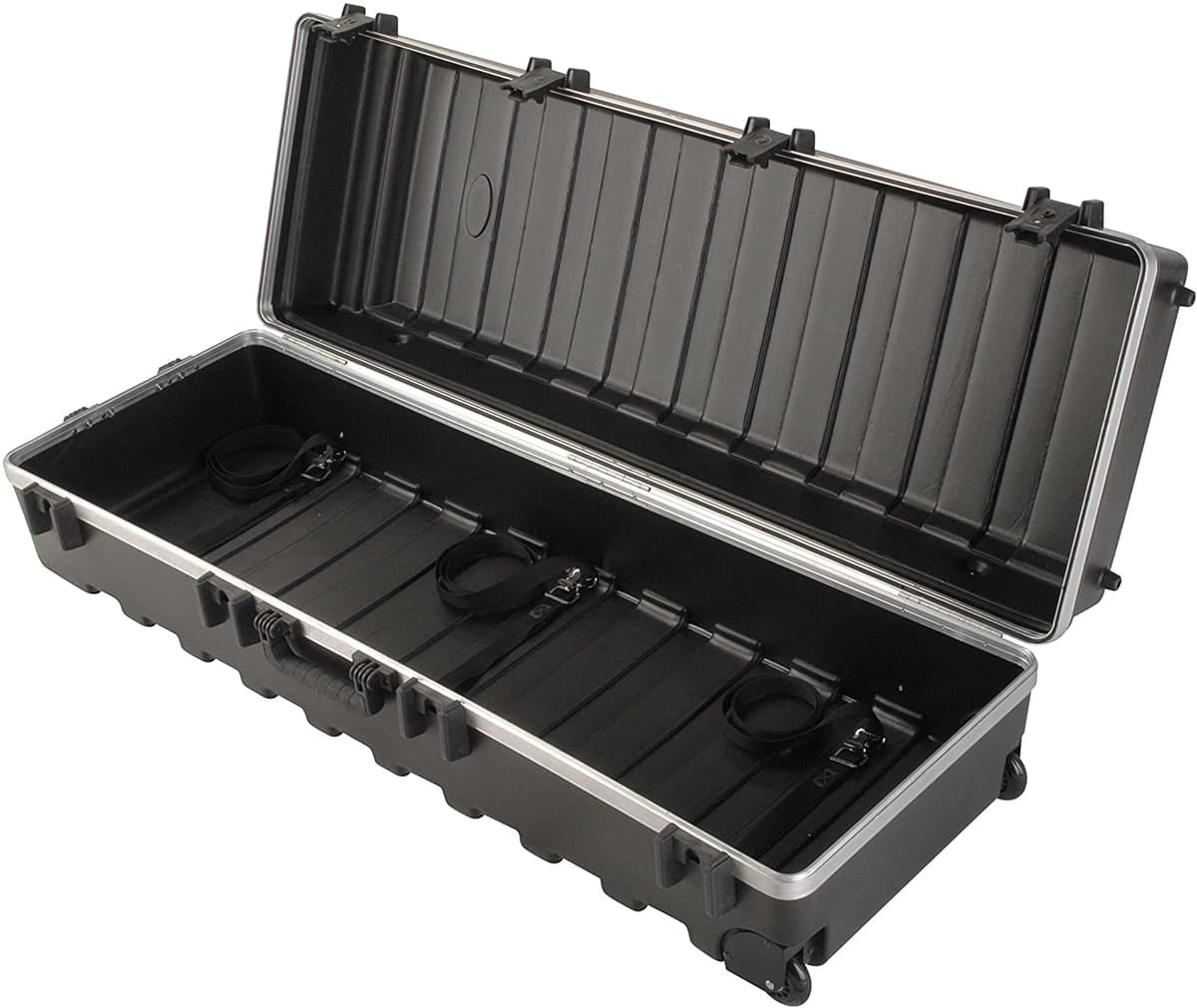 Skb Ata - Funda Grande (48 X 16-1/4 X 13) Con Ruedas Y Correas Pestillos Tsa Mango Sobremoldeado H4816W