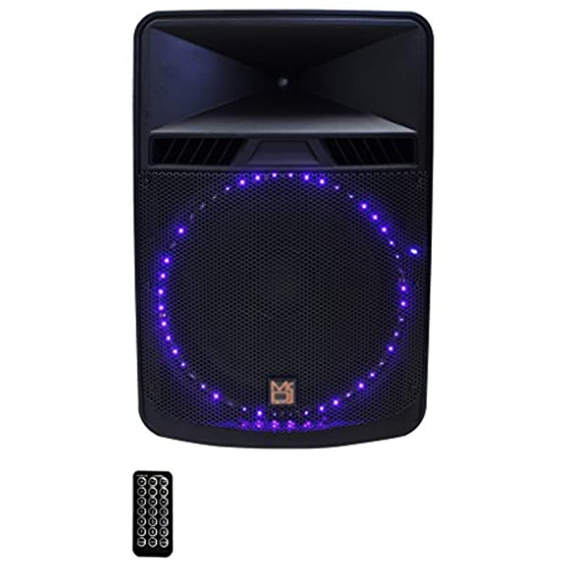 Mr. Dj Pbx5500Led 2 Way Bajo Reflex Active Parlante Max Power P.M.P.O Bluetooth Incorporado