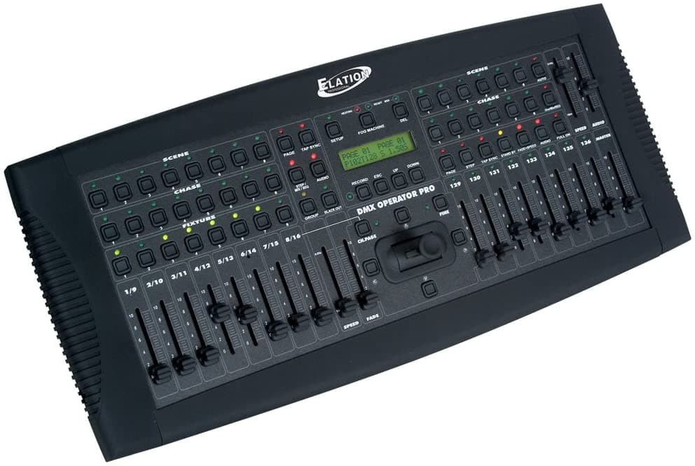 Elation Control American DJ DMXOPERATOR PRO controlador DMX para luces de escenario y show - Accesorio iluminación profesional